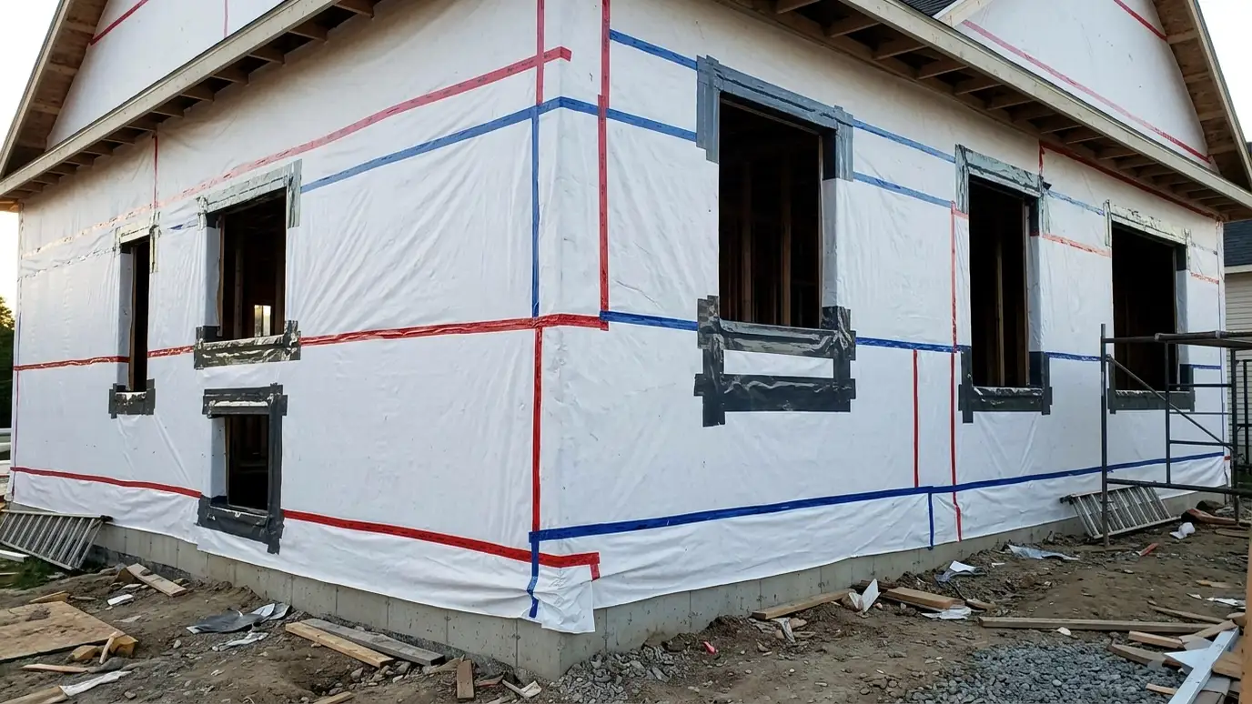 House Wrap and Weather Barrier Installation in Nashville and Middle Tennessee