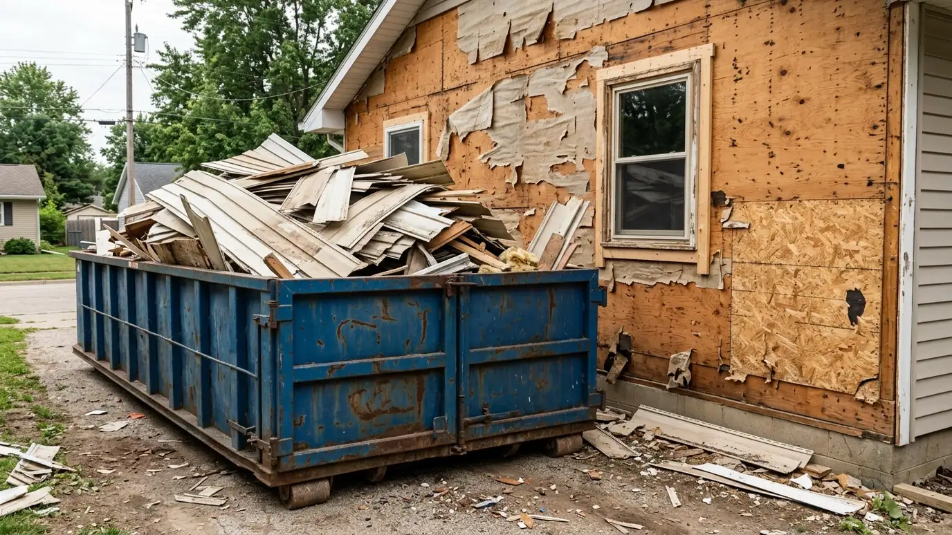 Siding Removal and Disposal in Nashville and Middle Tennessee