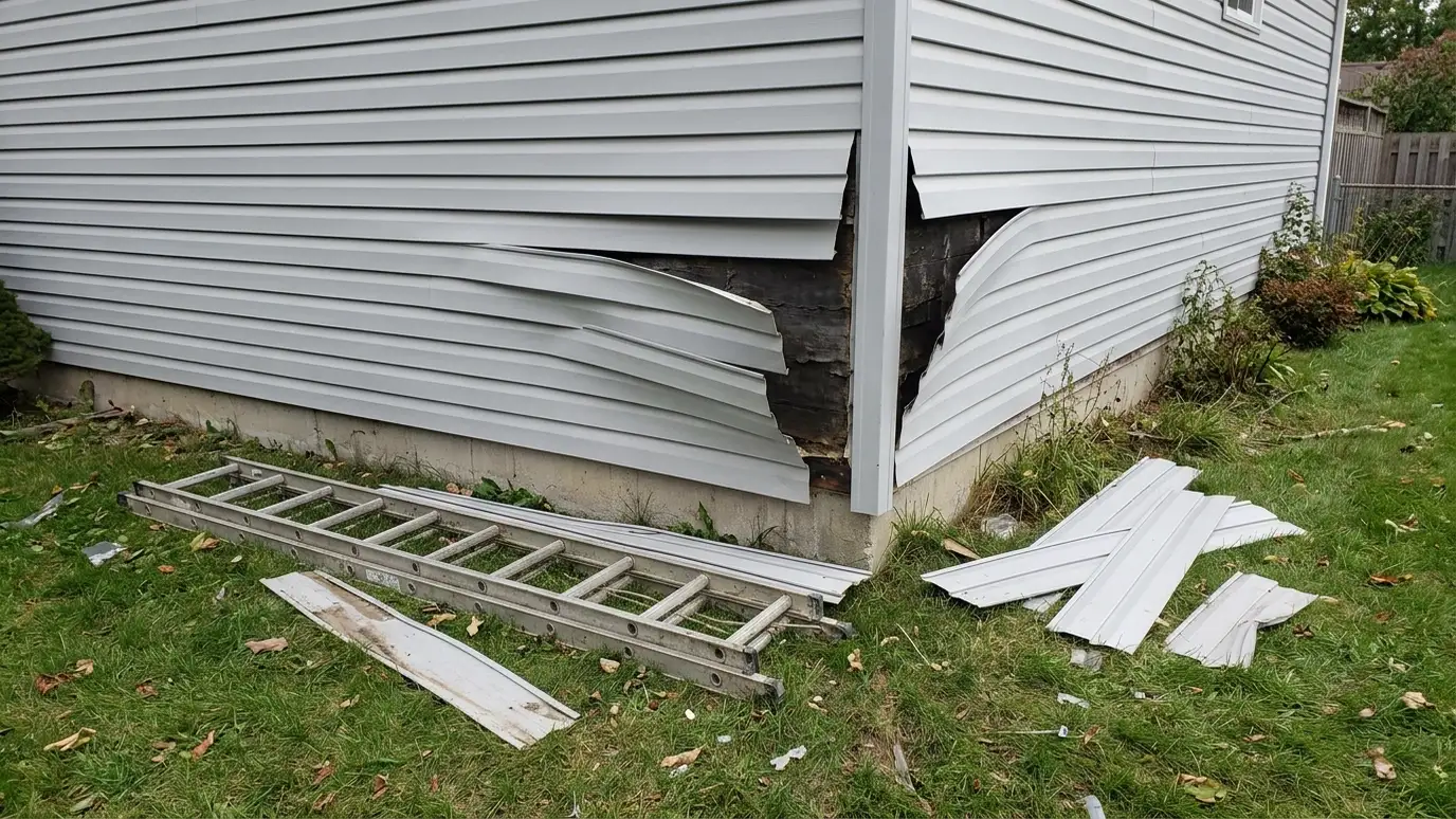 Wind Damage Siding Repair in Nashville and Middle Tennessee